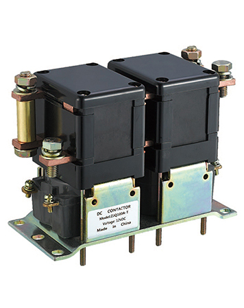 Why does a DC contactor need magnetic blowout when an AC contactor doesn't?