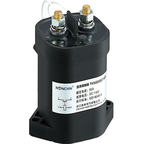 TK50D Type Fully Sealed High Voltage DC Contactor China Nanfeng Electric