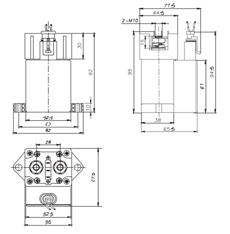 NF200CZ and NF200A DC Contactor Products